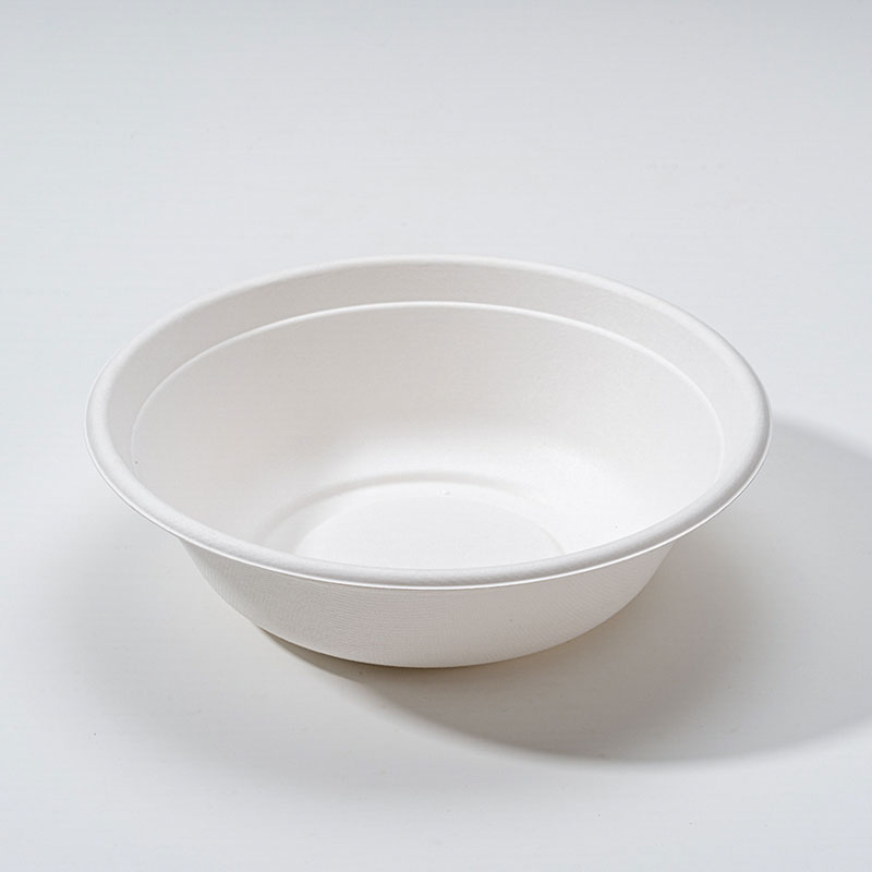 Bol droit en fibre de bagasse pour soupes de nouilles chaudes