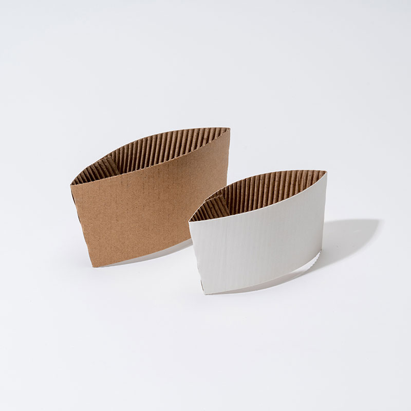 Manchons de gobelets compostables à domicile pour restaurants